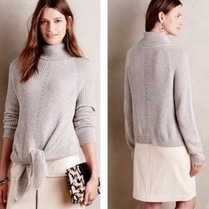 Cashmere Turtleneck Sweater - Anthropologie Moth